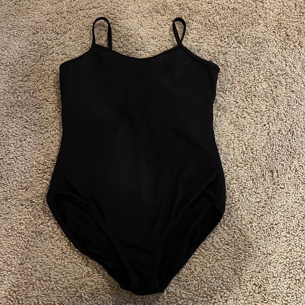 Black camisole Capezio Leotard